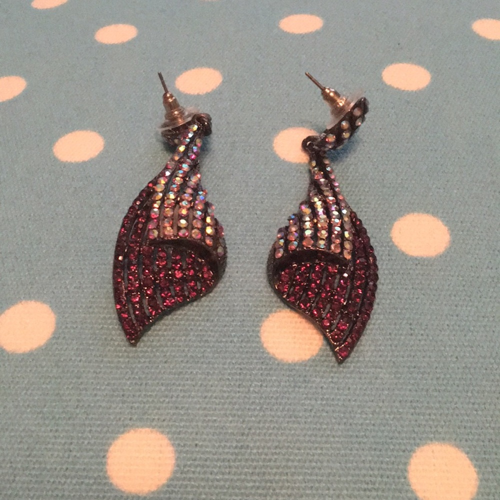 Purple Earrings